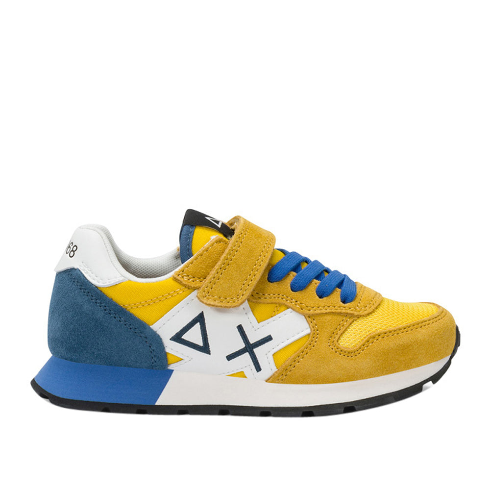 Sneakers Sun68 Jaki Solid Bambino - Giallo
