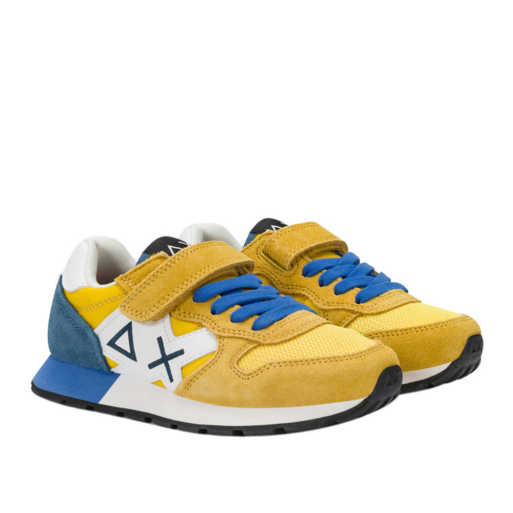 Sneakers Sun68 Jaki Solid Bambino - Giallo