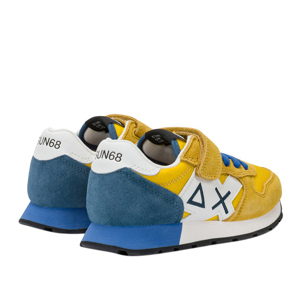 Sneakers Sun68 Jaki Solid Bambino - Giallo