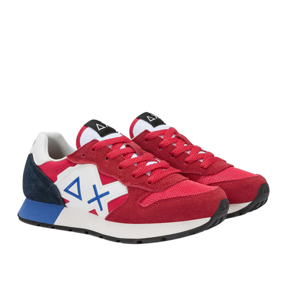 Sneakers Sun68 Jaki Solid Ragazzo - Rosso