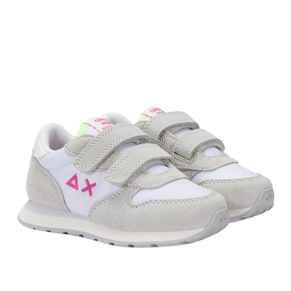Sneakers Sun68 Ally Solid Bimba - Bianco