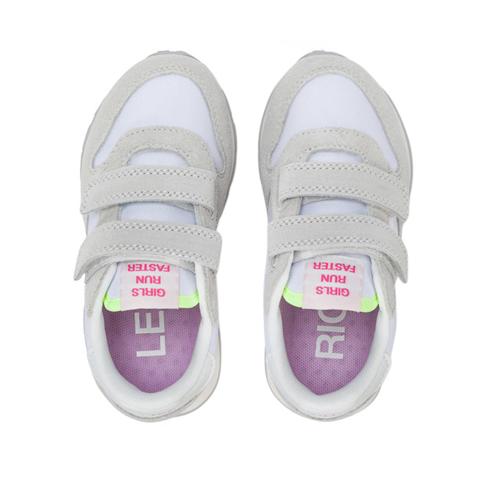 Sneakers Sun68 Ally Solid Bimba - Bianco