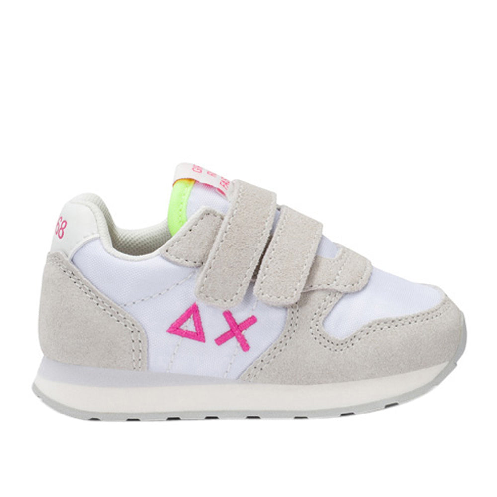 Sneakers Sun68 Ally Solid Bimba - Bianco