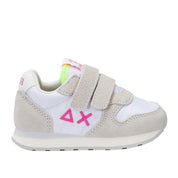 Sneakers Sun68 Ally Solid Bimba - Bianco