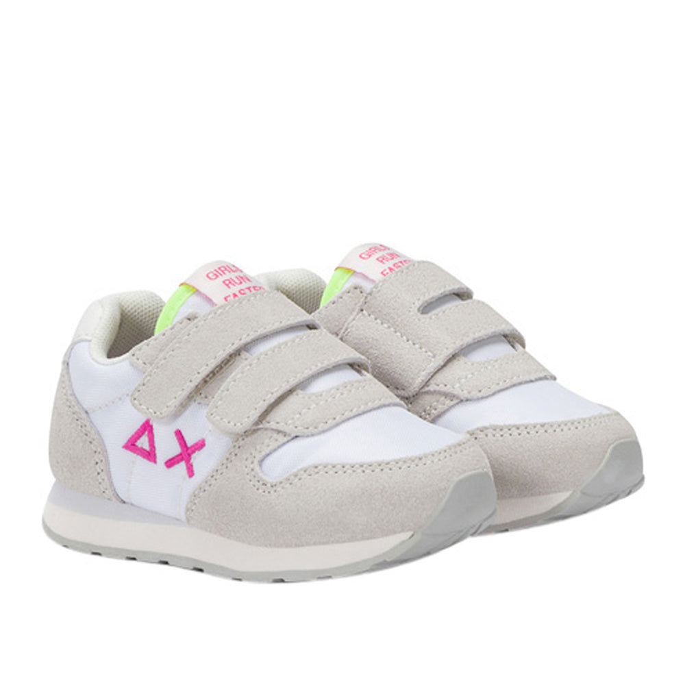 Sneakers Sun68 Ally Solid Bimba - Bianco