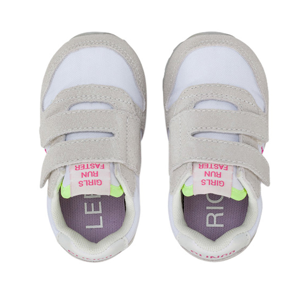 Sneakers Sun68 Ally Solid Bimba - Bianco