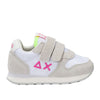 sneakers sun68 ally solid bimba bianco 8982324