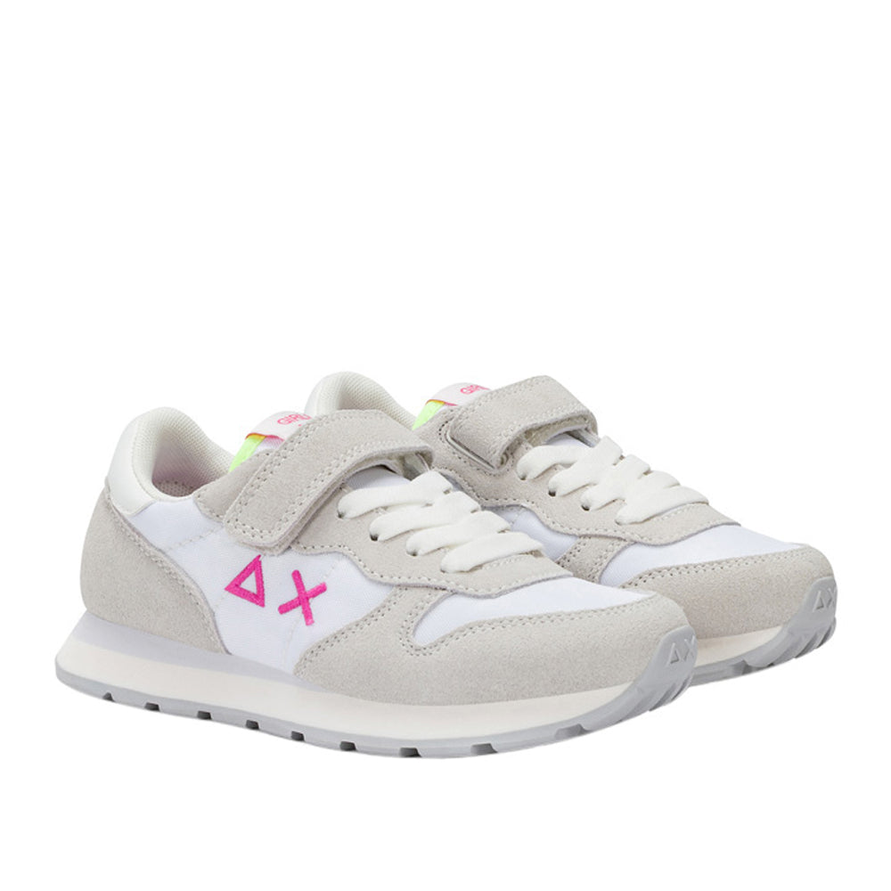 Sneakers Sun68 Ally Solid Bambina - Bianco