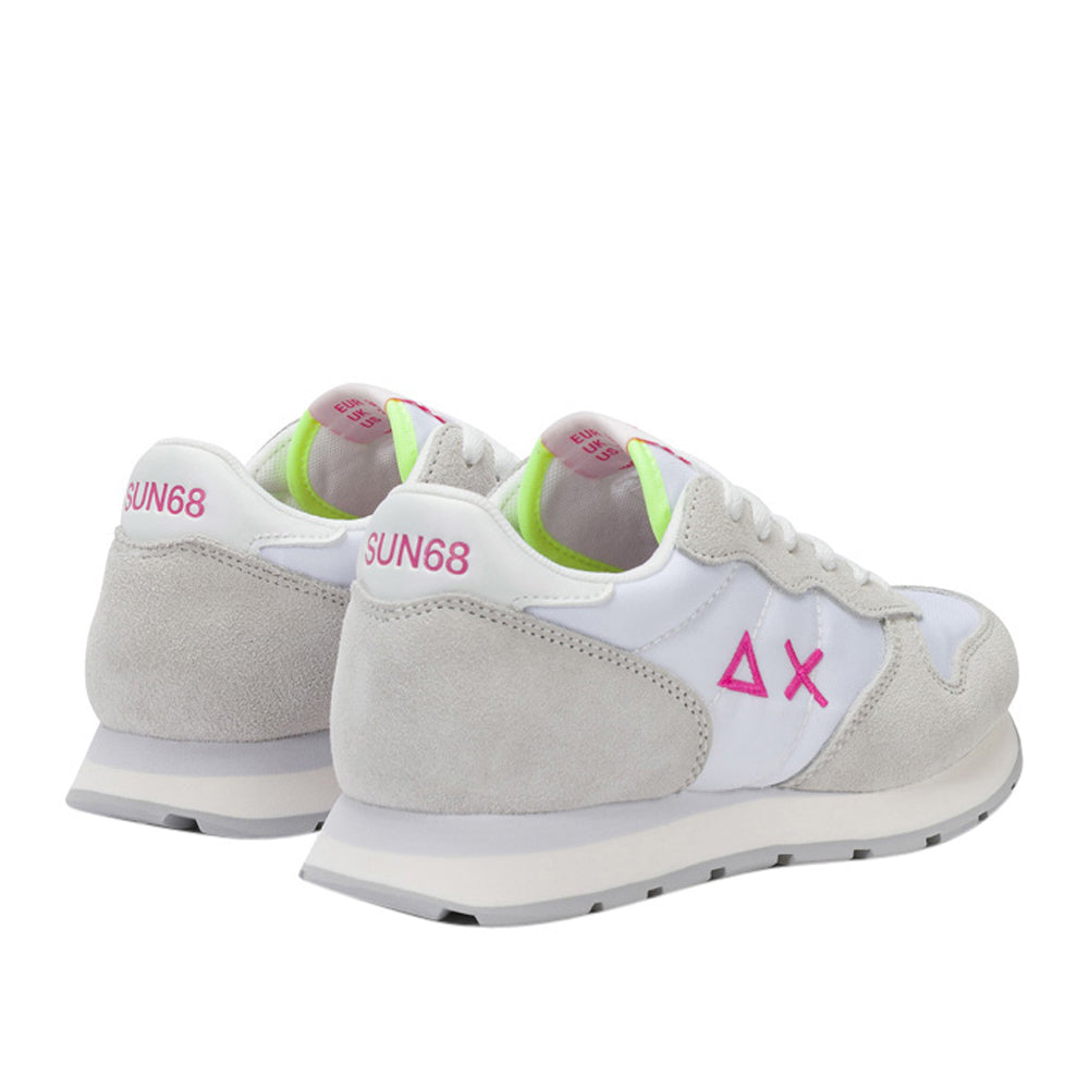 Sneakers Sun68 Ally Solid Ragazza - Bianco