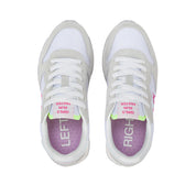 Sneakers Sun68 Ally Solid Ragazza - Bianco