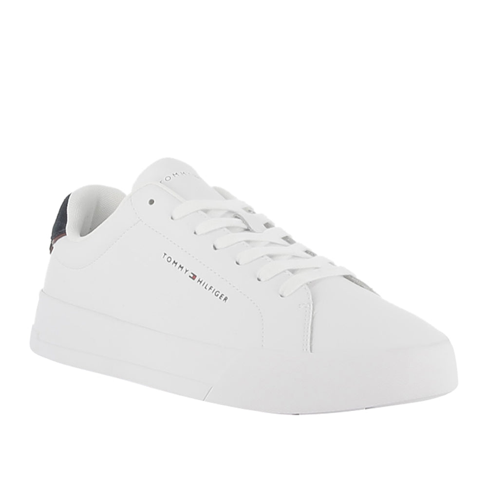 Sneakers Tommy Hilfiger Th Court Uomo - Bianco