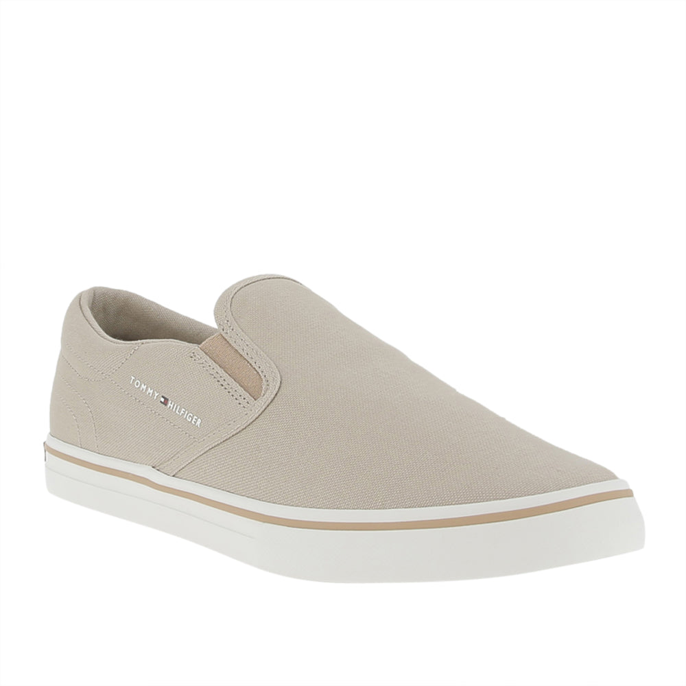 Slipon Tommy Hilfiger Vulc Core Uomo - Beige
