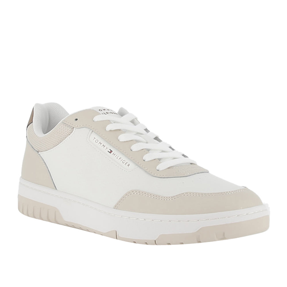 Sneakers Tommy Hilfiger Th Basket Uomo - Beige