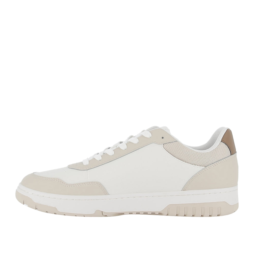 Sneakers Tommy Hilfiger Th Basket Uomo - Beige