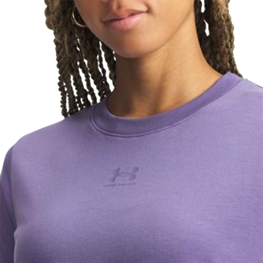T-Shirt Under Armour Donna - Viola