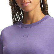 T-Shirt Under Armour Donna - Viola