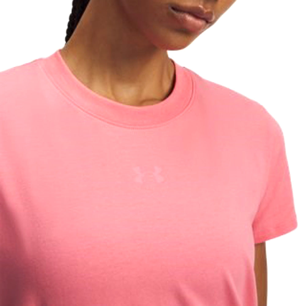 T-Shirt Under Armour Donna - Rosa