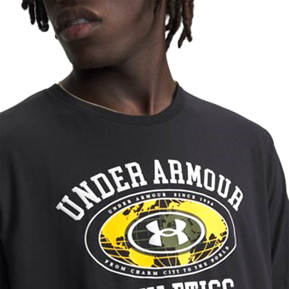 T-Shirt Under Armour Unisex Adulto - Nero