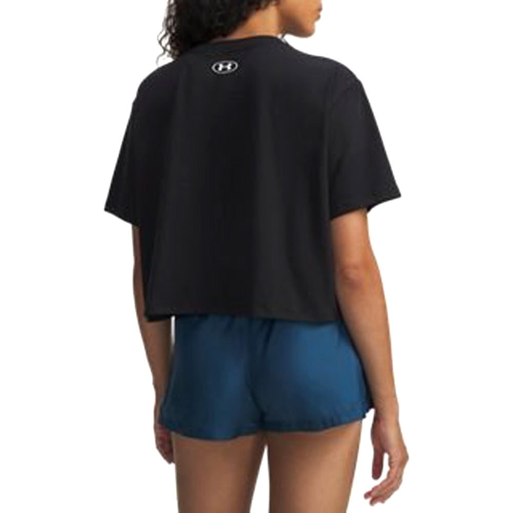 T-Shirt Under Armour Donna - Nero