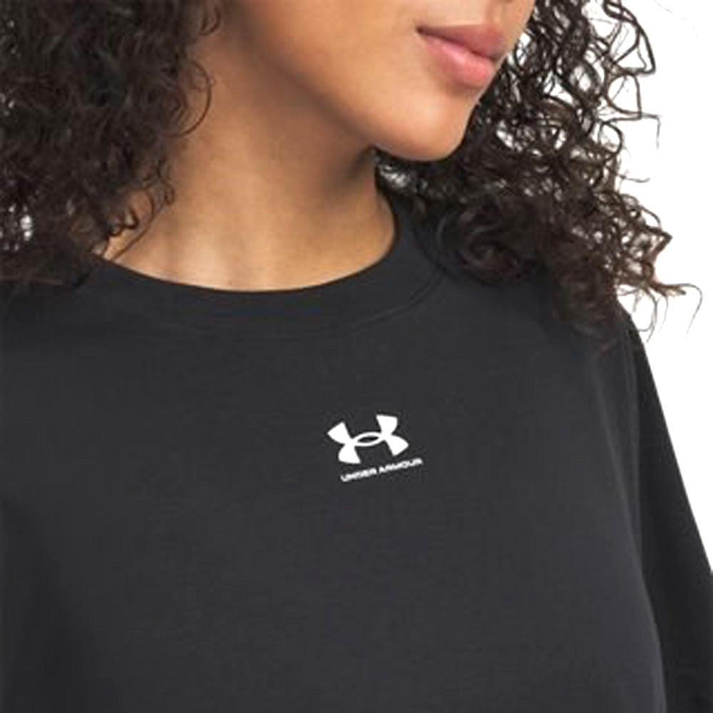 T-Shirt Under Armour Donna - Nero