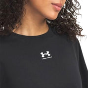 T-Shirt Under Armour Donna - Nero