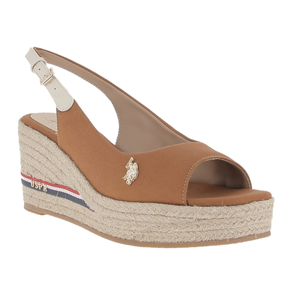 Sandalo U.S. Polo Assn. Alyssa Donna - Cuoio