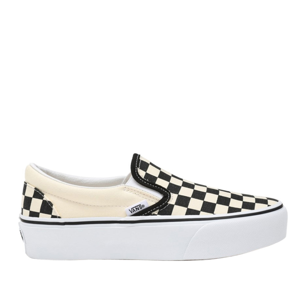 Slipon Vans Classic SliP-On Platform Donna - Blk&Whtchckerbo