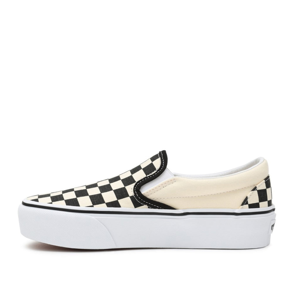 Slipon Vans Classic SliP-On Platform Donna - Blk&Whtchckerbo