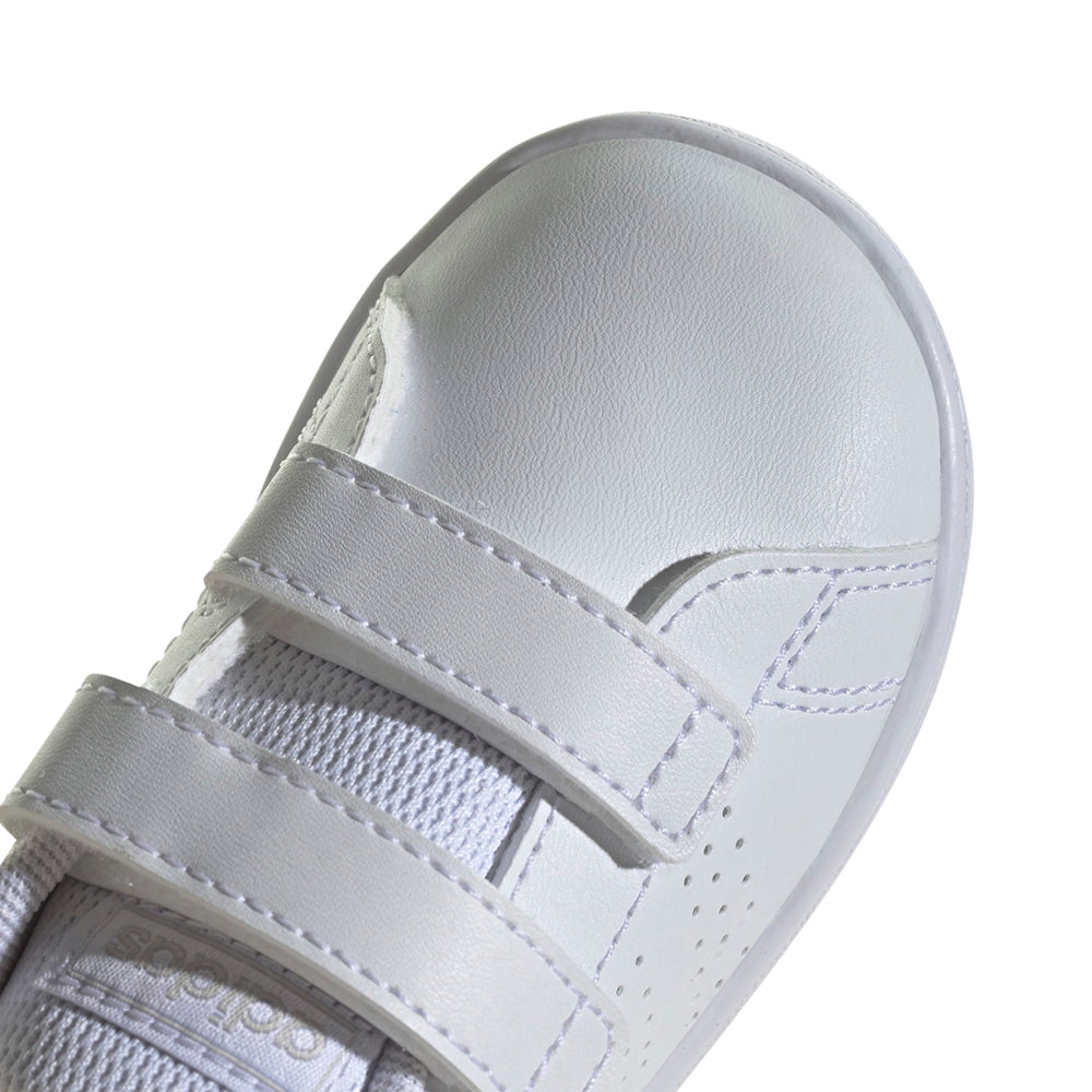 Sneakers Adidas Advantage Cf I Unisex Bimbo - Bianco
