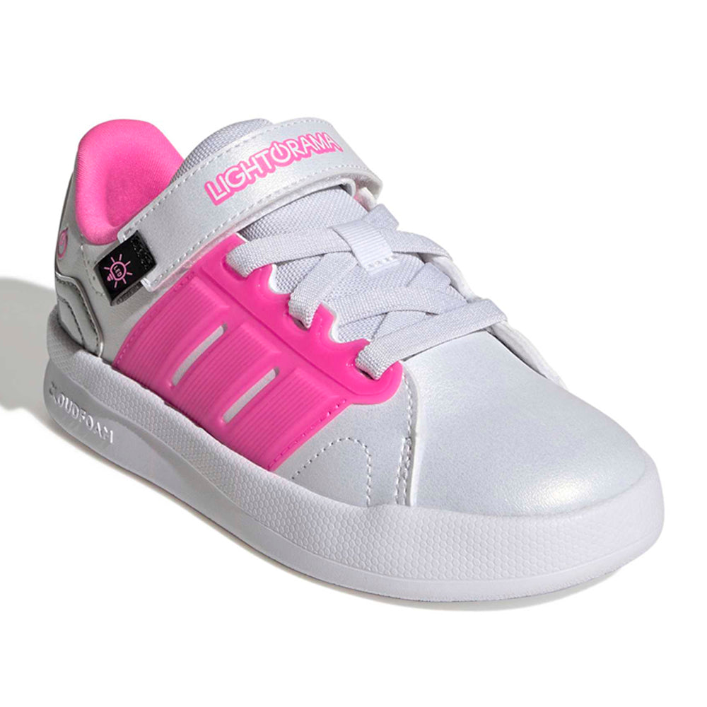 Sneakers Adidas Lightorama Court el Bambina - Bianco