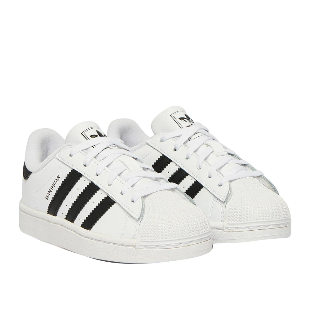 Sneakers Adidas Originals Superstar Ii C Unisex Bambino - Bianco