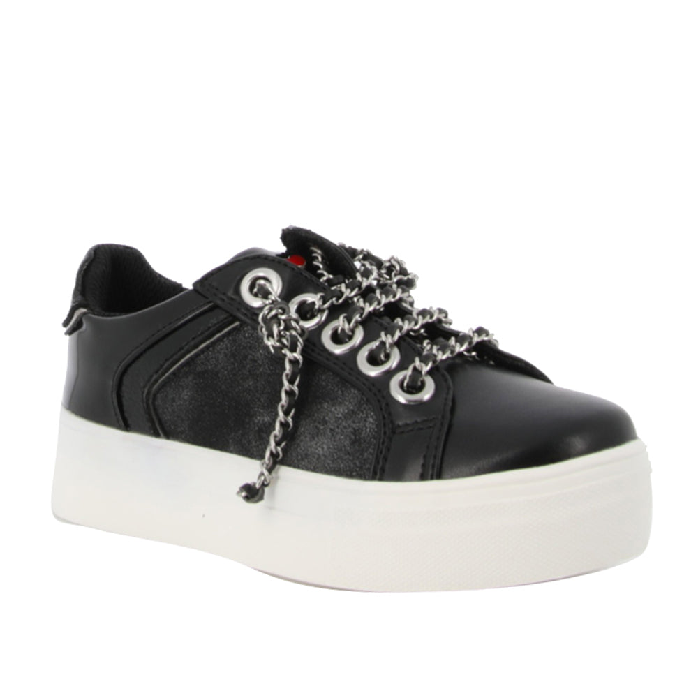 Sneakers Asso Bambina - Nero