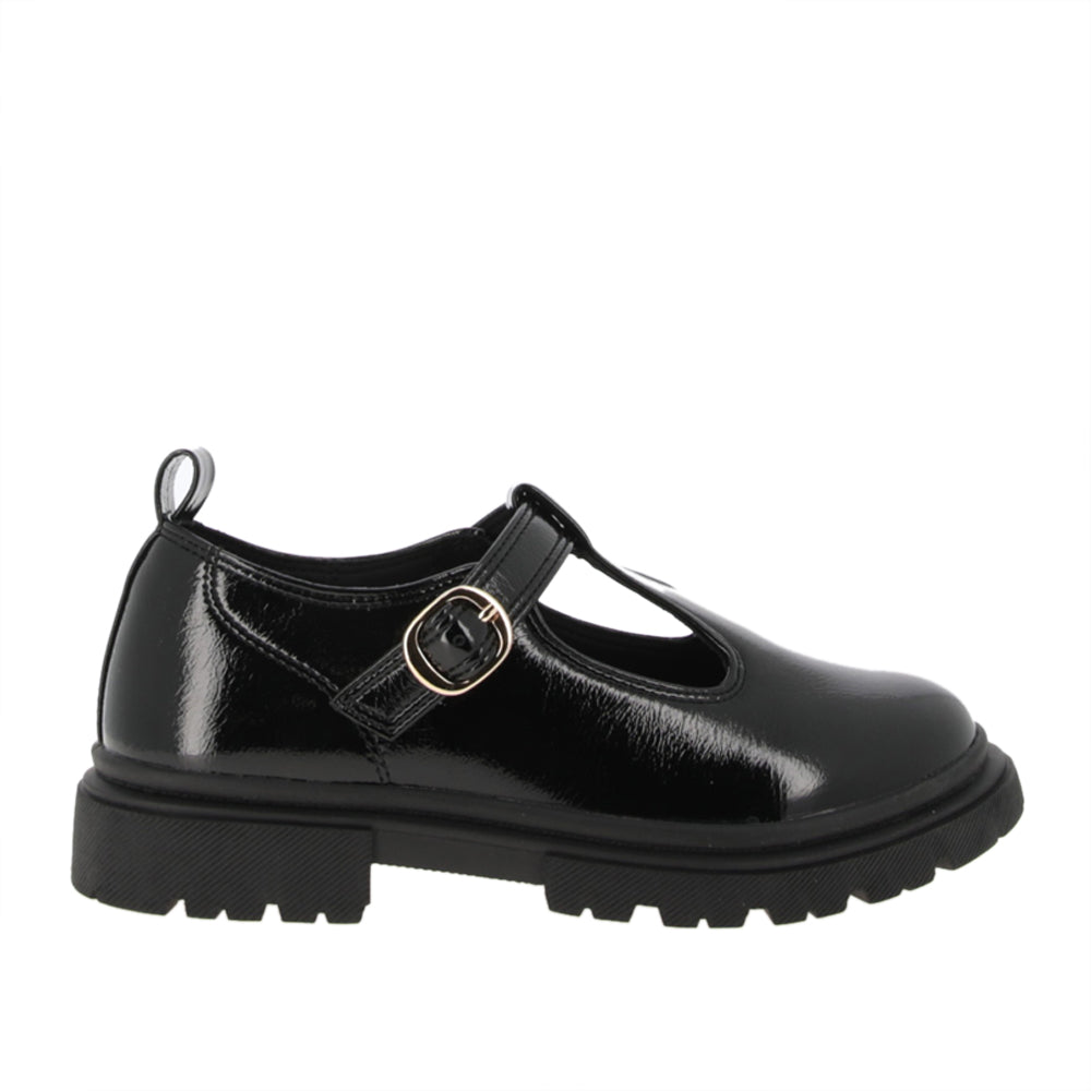 Mocassino Asso Bambina - Nero