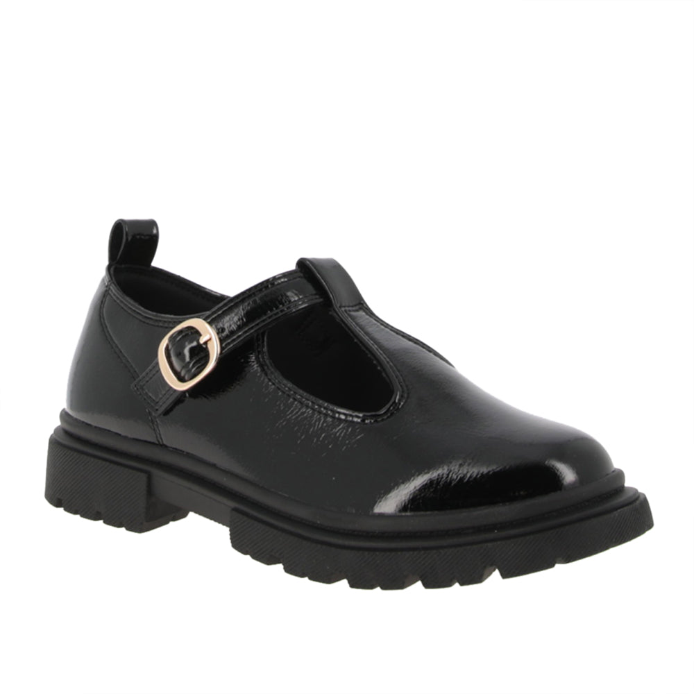 Mocassino Asso Bambina - Nero