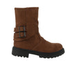 stivaletto asso bambina marrone 4091334