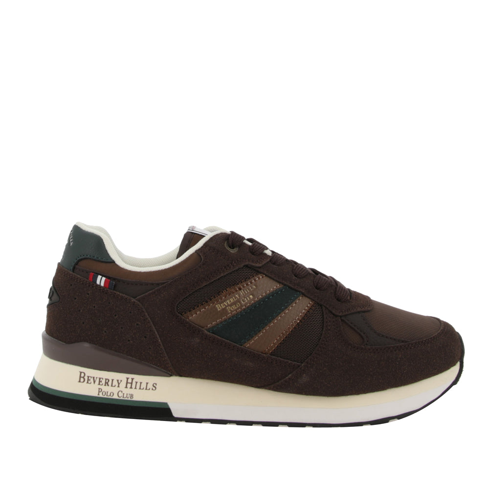 Sneakers Beverly Hills Beverly Mix Uomo - Marrone