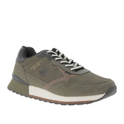 Sneakers Beverly Hills King Power Mix Uomo - Verde