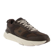 Sneakers Beverly Hills Derby Mix 2 Uomo - Cuoio