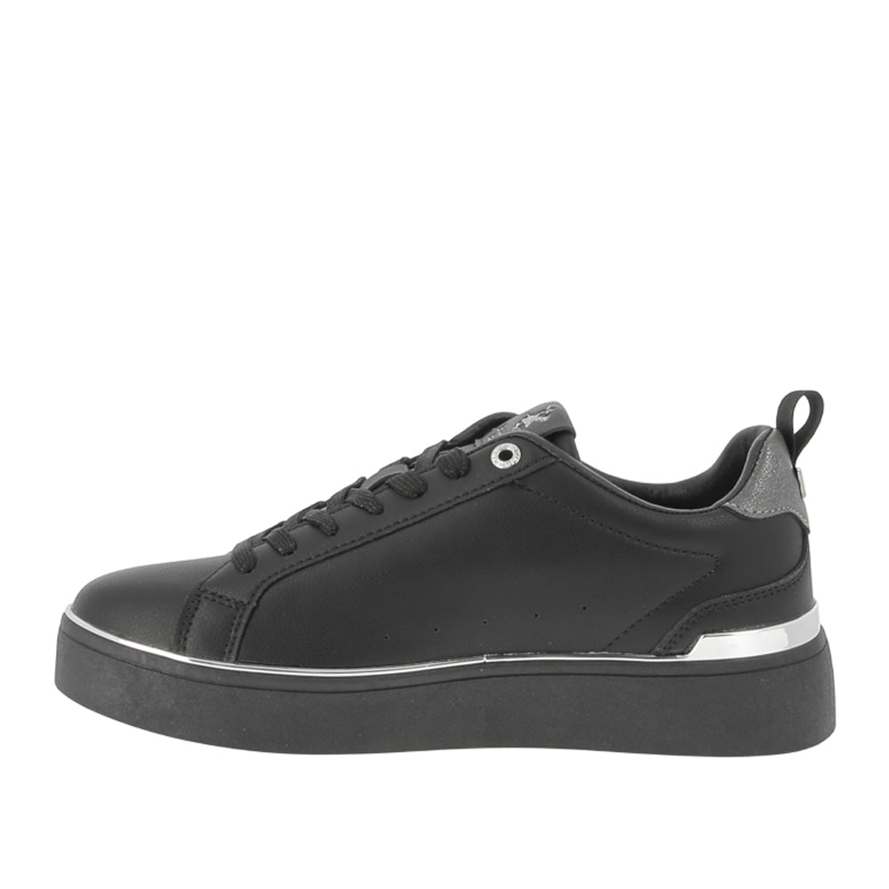 Sneakers Beverly Hills Queens Cup Ltx Donna - Nero