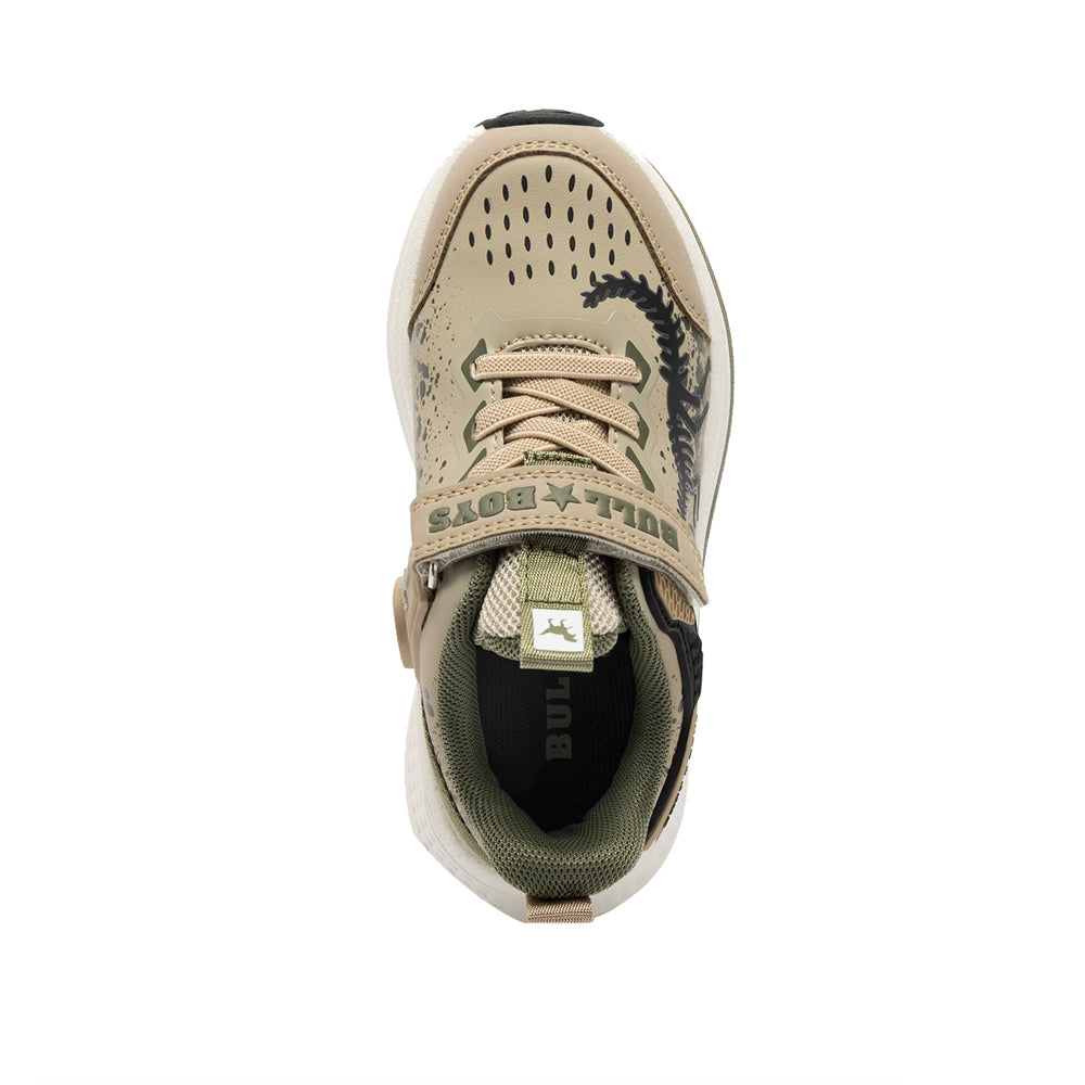 Sneakers Bull Boys Uragano Rex Bambino - Beige