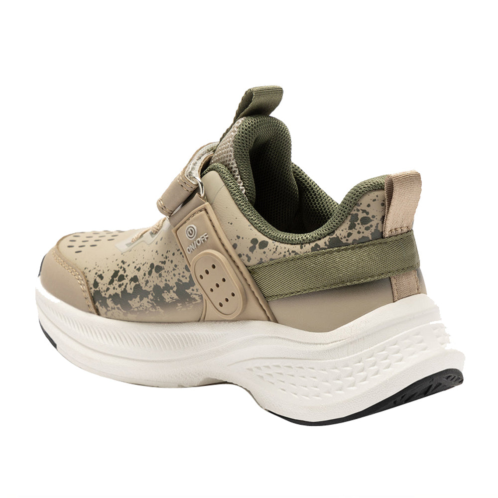 Sneakers Bull Boys Uragano Rex Bambino - Beige