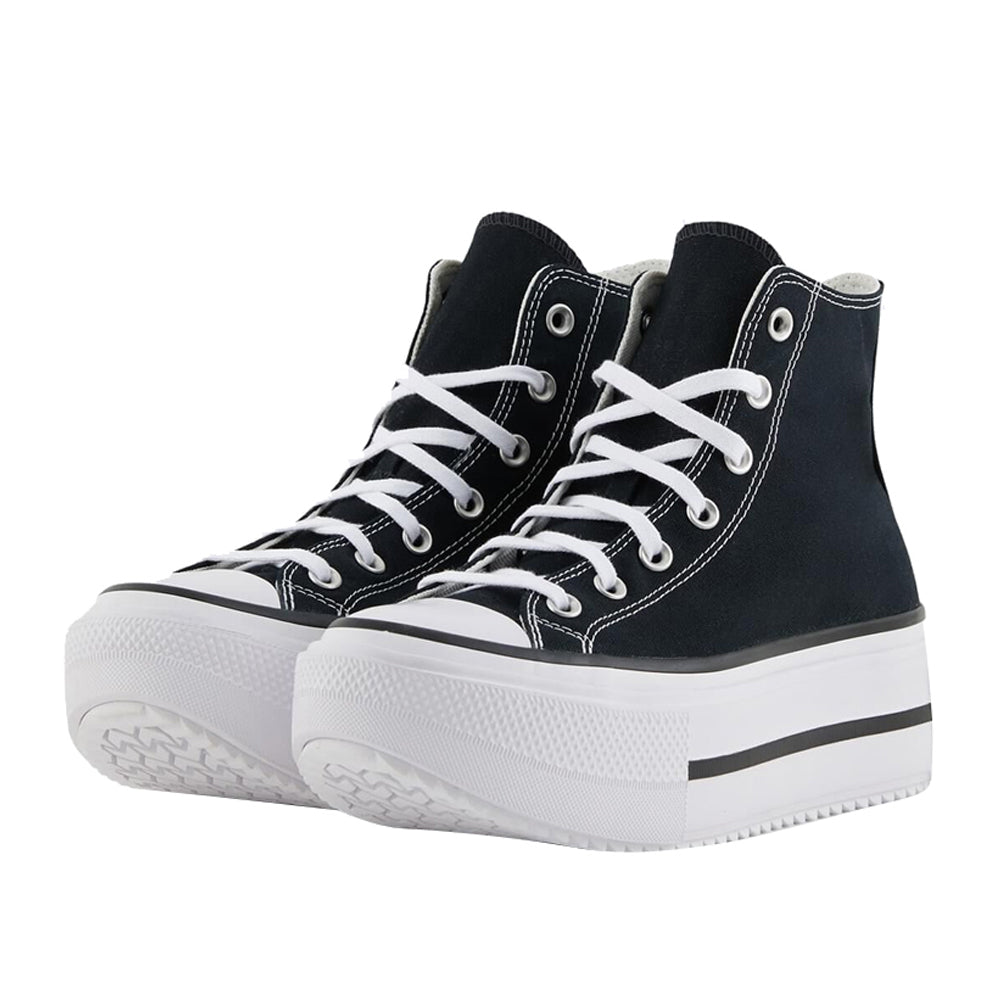 Sneakers Converse Ctas Lift Double Stack hi Donna - Nero