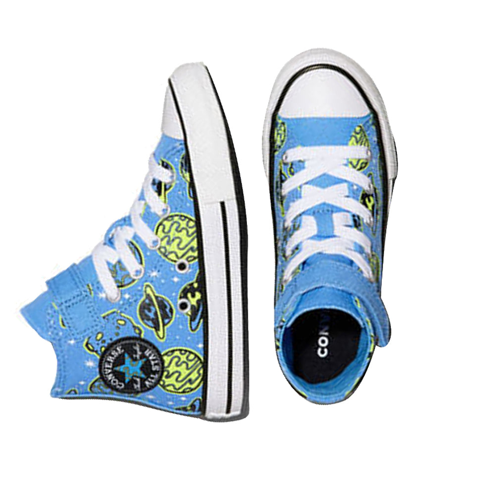 Sneakers Converse Ctas 1v hi Unisex Bambino - Celeste