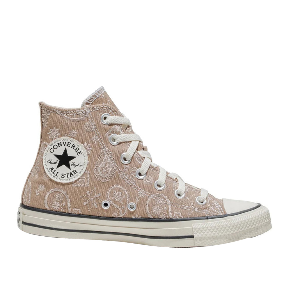 Sneakers Converse Ctas hi Donna - Marroncino