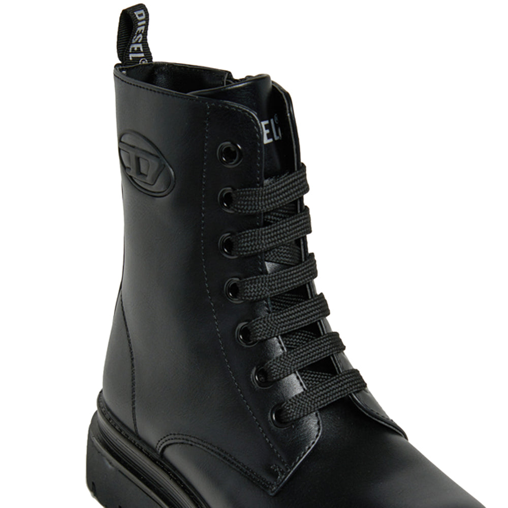 Scarponcino Diesel Unisex Ragazzo - Nero