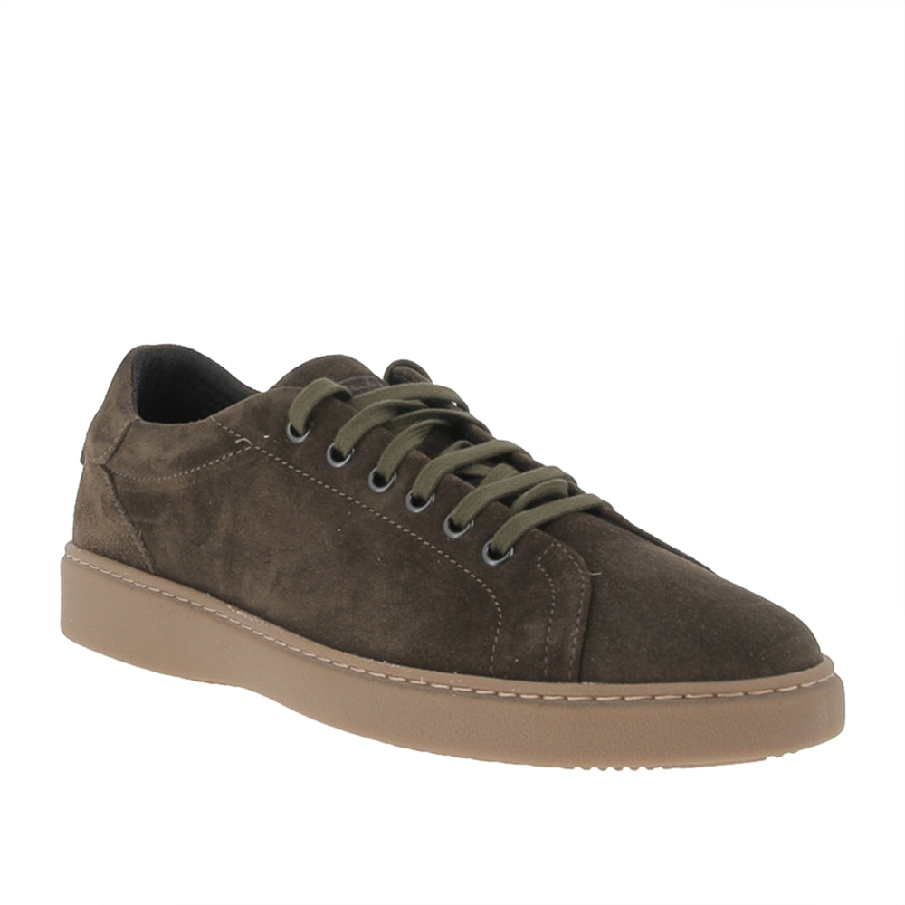 Sneakers Frau Waxy Uomo - Marrone