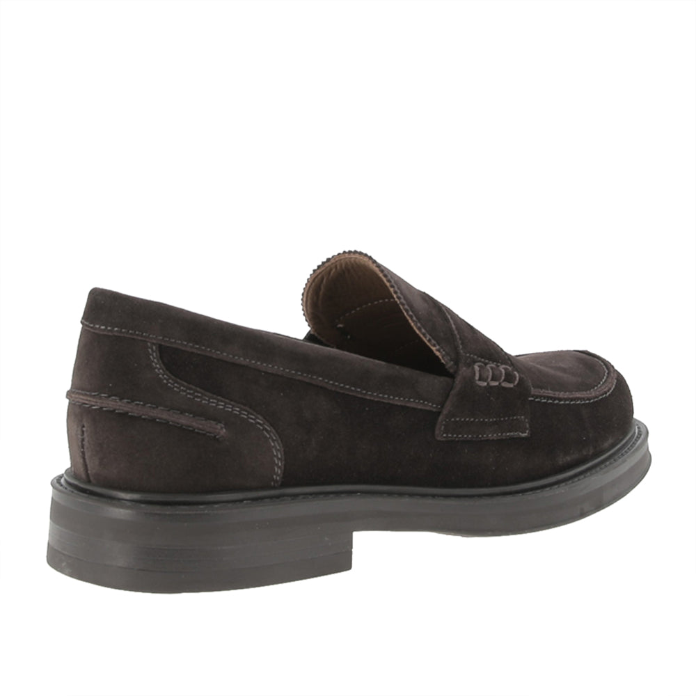 Mocassino Frau Waxy Uomo - Marrone