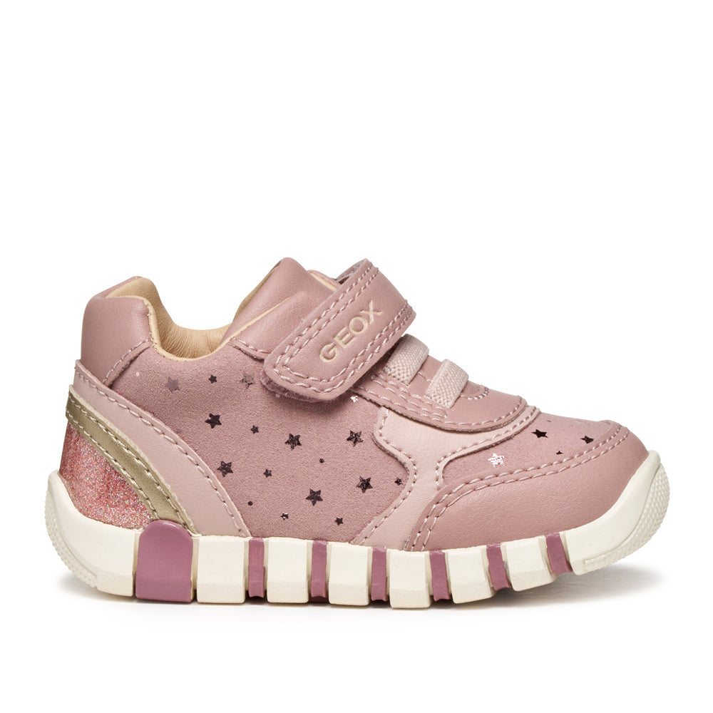 Sneakers Geox B Iupidoo Girl B - Scam.sint.s Bimba - Rosa