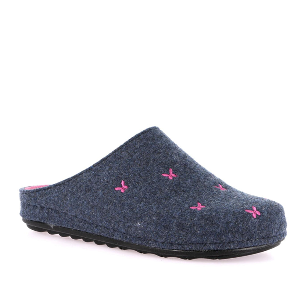 Pantofola Grunland A6 Pila Donna - Blu