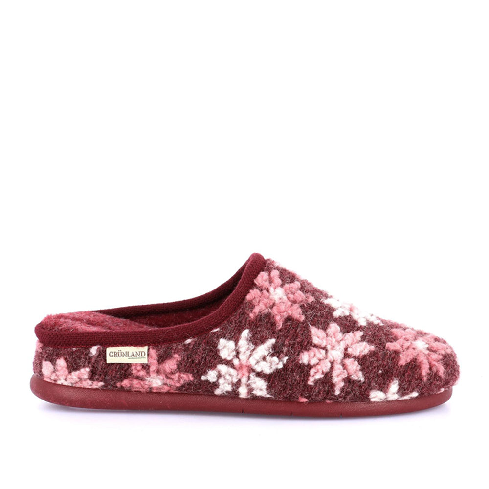 Pantofola Grunland B2 Irra Donna - Bordeaux